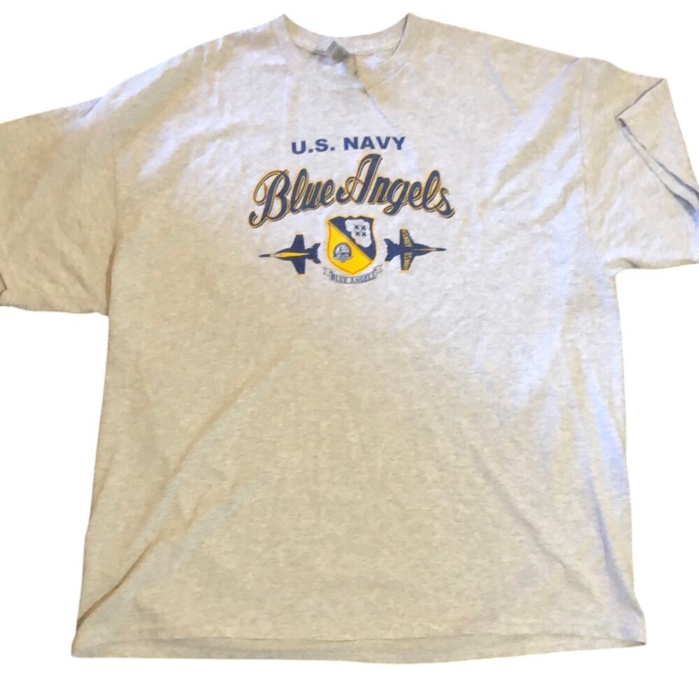 U.S. Navy Blue Angels Gray‎ T-Shirt